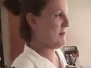 5 months pregnant trailer park chick gets creampied.