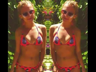 Jenna Hunter Bikini & Thong Jerk Challlenge
