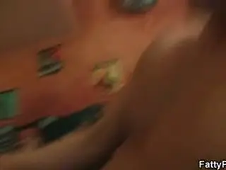 Chubby babe gives head and fucked in bbw bar