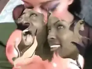 Black Girls Prefer White Cock