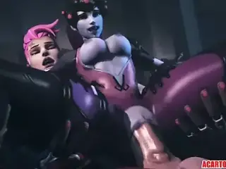 Sexy ass Widowmaker sex compilation