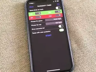 Chastity tease with random timer