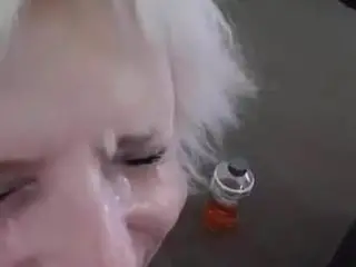 Amateur blowjob facial 02