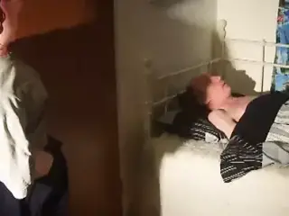 Beim Wichsen beobachtet