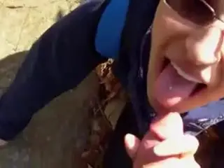 Blowjob Outside
