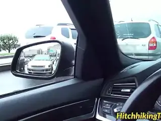 Real teen assfucking for a free ride to the city POV