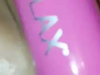 Wine bottle in the bucket cunt