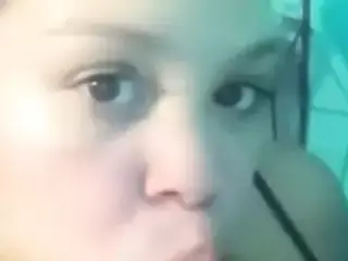 My Wife Seductively Teasing Me With Her Black Dildo :)