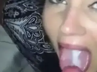 Milf cum in mouth