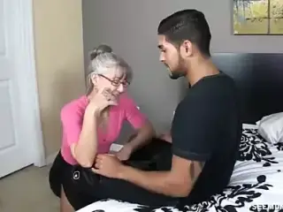 Step Moms Love For Young Cocks Makes His Day