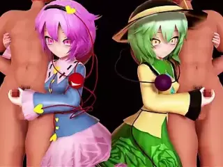 (MMD) Komeiji sisters sex time