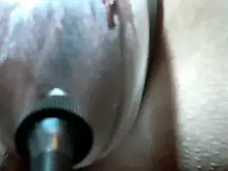 38 year old Bitch with Pussy pump to ORGASM!