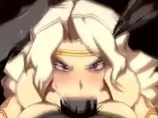 The Amazon blows a orc