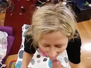 Polish wife swallows