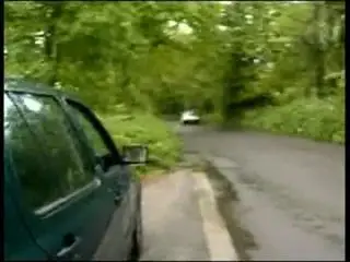 Pissing from car