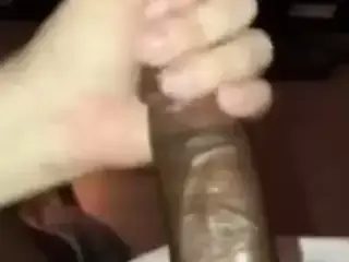 Fan gets bbc massage   No cum