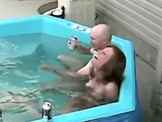 red head likes two cocks