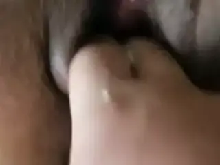 Trying to fist my wife