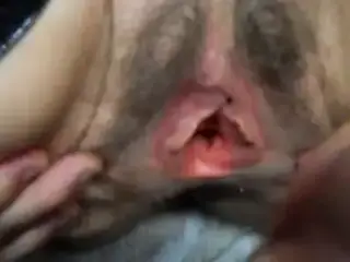 wife spreading wide and getting cock up her ass