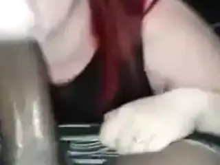 White girl first bbc