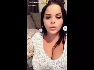 Sarah Fraisou french-arab natural boobs