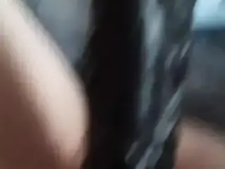 girlfreind and dildo