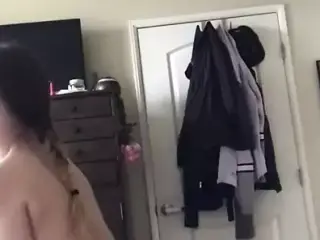 Busty Amateur Stripping