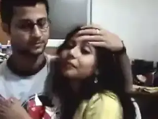 Indian Couple on their Honeymoon