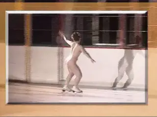 Japanese Zenra Nude Ice Skating