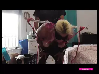 Blonde Pays Debt with Extreme BDSM