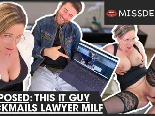 Bam! I FUCKED this LAWYER: SANDY LOU - MISSDEEP.com