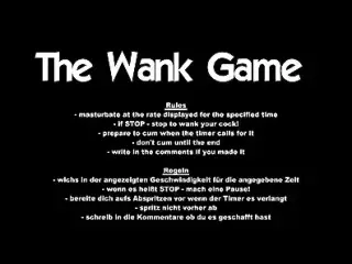 The wank game 3 - Table Torture - Try not to cum