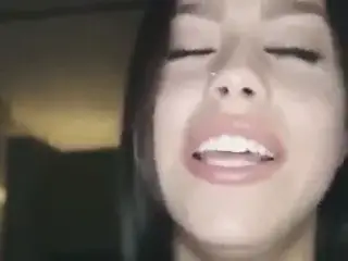a very long and naughty tongue