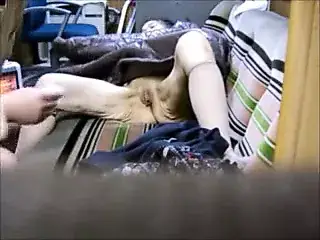 Fingering an old lady