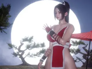 MMD Cold Water, May Shiranui, Sexy Hot Dance 4K 60FPS