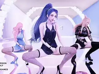 Stellar - Ahri Seraphine and Kaisa, KDA, Hot Kpop Dance