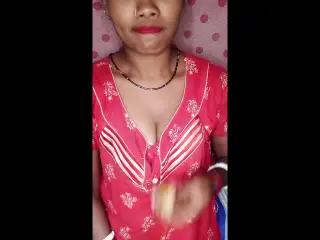 Indian hot bhabhi fingered her pussy and cumshot her (Hindi audio) India local video bhabhi