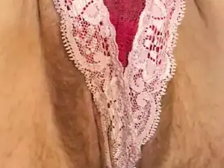 Sexy Panty and Hairy Pussy Show With American Milf 33