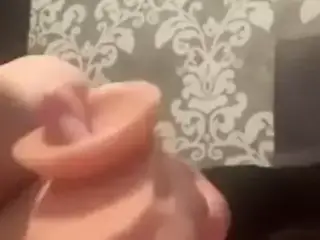 Huge dildo anal penetration
