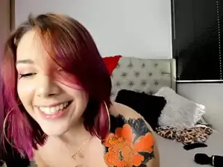 Naughty redhead Otaku is in uncontrollable slut mode