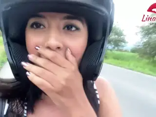 I masturbate in public on a motorcycle