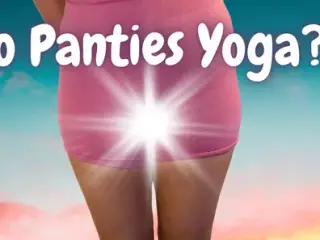 HOT No Panties YOGA session