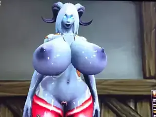 cum tribute for Elunyria hot LF Draenei :3