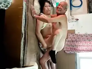 Amateur Asian Grandma And Grandpa Having Sex