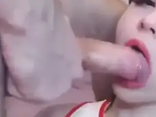 Blowjob the hard way