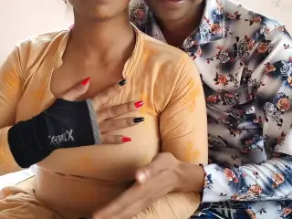 Indian desi wife sarika hot sexy romance and sex with husband