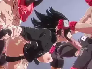 Two Hot Onyx Babes In A Gangbang