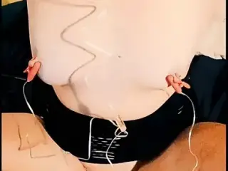 vibrating nipple clamps foreplay