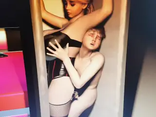 Tight place assjob