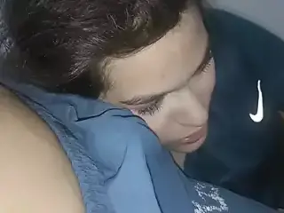 I receive a delicious blowjob from my horny stepsister until she makes me cum in her